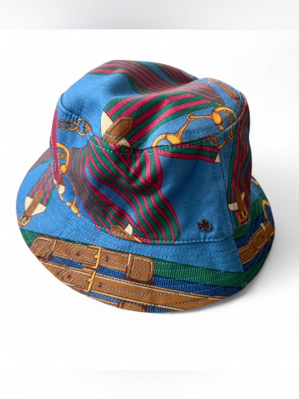 Lauren Ralph Lauren Scarf Print Bucket Hat